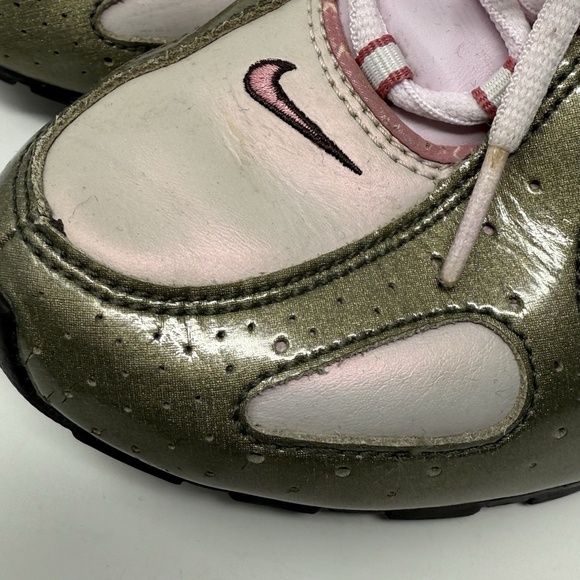 2007 Nike Shox Monster SC Regal Pink/Desert Bloom Youth Running Shoes Size 5.5Y - Picture 4 of 16